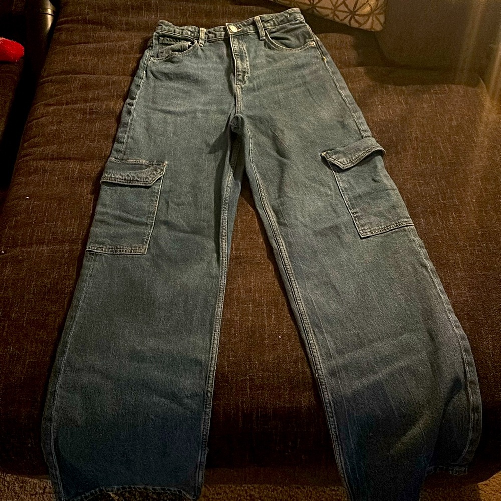 H&M wide leg pants sz big kids 20 or women’s small.